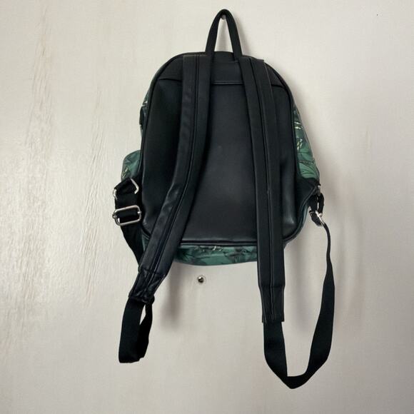 Harry Potter Slytherin Loungefly Mini Backpack Green Black Snake Bag main image 14